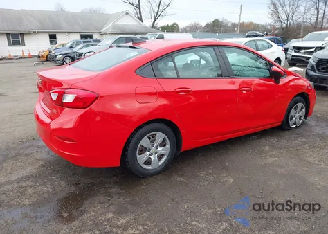 2018 Chevrolet Cruze Ls Auto из США, поврежденный, VIN 1G1BC5SM0J7242348